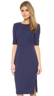 Идеально скроенное платье с драпировкой ST Olcay Gulsen