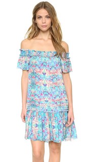 Мини-платье Willa со сборками на плечах Pepin