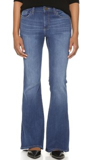 Расклешенные джинсы меланжевой расцветки для женщин маленького роста Dl1961