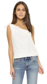Топ Jules с открытым плечом и завязкой Rachel Antonoff
