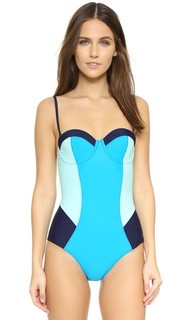 Сплошной купальник Barbados Diane von Furstenberg