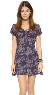 Мини-платье с принтом Yours Truly Free People