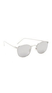 Зеркальные солнцезащитные очки Linda Farrow Luxe