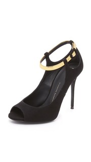 Туфли-лодочки с открытым носком Giuseppe Zanotti