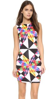 Платье Fractals Red с вырезом сзади Mara Hoffman