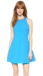 Платье Christie с широкими складками и округлым вырезом Alice + Olivia