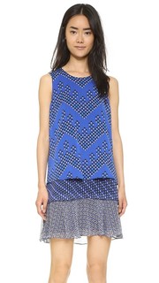 Многослойное платье Liza Diane von Furstenberg