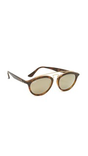 Круглые солнцезащитные очки-авиаторы Ray Ban