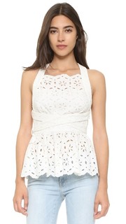 Топ Roza Broderie с манишкой Zimmermann