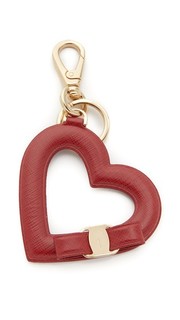 Брелок Vara в форме сердца с бантиком Salvatore Ferragamo