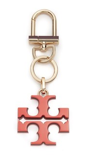 Полимерный брелок с логотипом Tory Burch