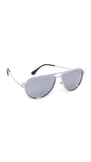 Солнцезащитные очки-авиаторы Greca Strass Versace
