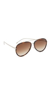 Солнцезащитные очки-авиаторы Funky Angle Fendi