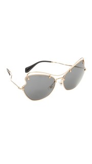 Солнцезащитные очки Butterfly Miu Miu