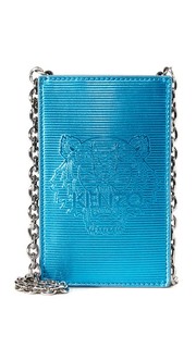 Металлизированная сумка для телефона Kenzo