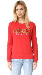 Толстовка с веревочным логотипом Kenzo