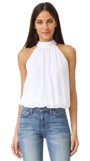 Присборенный топ Maris с завязками уздечкой Alice + Olivia