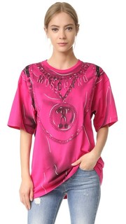 Футболка с короткими рукавами Moschino
