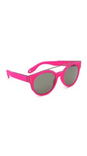 Солнцезащитные очки-авиаторы в резиновой оправе Givenchy
