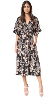 Нарядное платье-халат Cynthia Rowley