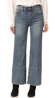 Широкие джинсы с высокой посадкой Hopkin Free People
