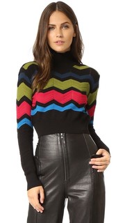 Укороченный свитер с зигзагами M Missoni