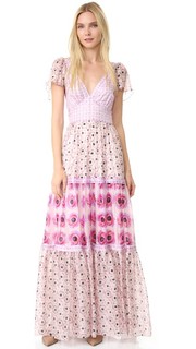 Платье с принтом Clarion Temperley London