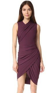 Платье без рукавов с асимметричной драпировкой Alexander Wang
