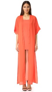 Вечернее платье в стиле кимоно Halston Heritage