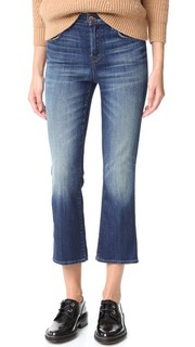 Укороченные буткат-джинсы Helena с высокой посадкой J Brand