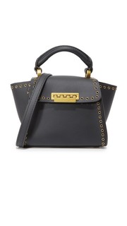 Миниатюрная сумка через плечо Eartha с люверсами ZAC Zac Posen