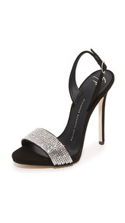 Босоножки с декоративной отделкой Giuseppe Zanotti