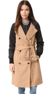 Пальто-тренч в стиле бомбера 3.1 Phillip Lim