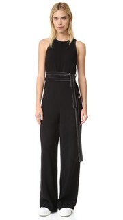 Комбинезон с двойными завязками Grey Jason Wu