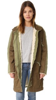 Объемная парка Tallis с искусственным мехом Free People