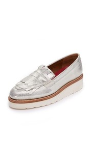 Лоуферы Juno на платформе Grenson