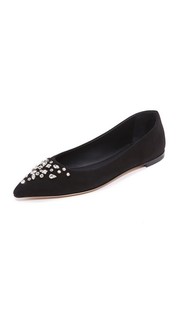 Обувь на плоской подошве с декоративной отделкой Giuseppe Zanotti