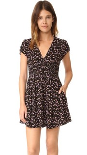 Мини-платье Pretty Baby с принтом Free People