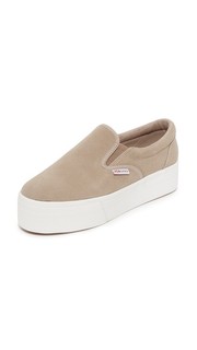 Замшевые кроссовки 2314 Superga