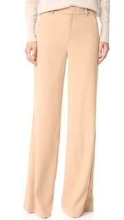 Узкие брюки Paula с высокой талией Alice + Olivia