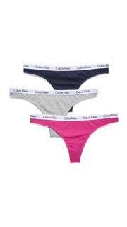 Набор Carousel из трех трусиков-танга Calvin Klein Underwear