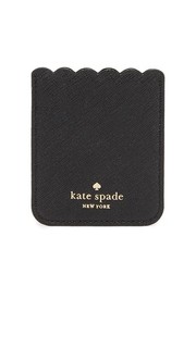 Клейкий карман для мобильного телефона с зубчатым краем Kate Spade New York