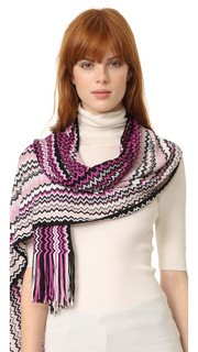 Шарф с зигзагами Missoni