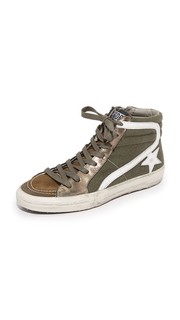 Кроссовки Slide с высоким берцем Golden Goose