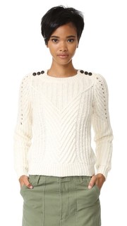 Свитер с отделкой в виде косичек Scotch & Soda/Maison Scotch