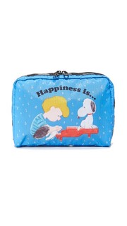 Очень большая прямоугольная косметичка Peanuts x LeSportsac