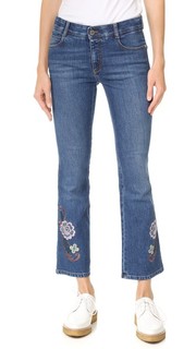 Узкие расклешенные джинсы-скинни Kick Stella Mc Cartney
