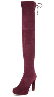 Ботфорты на платформе Highland Stuart Weitzman