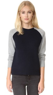 Свитер с цветными блоками Current/Elliott