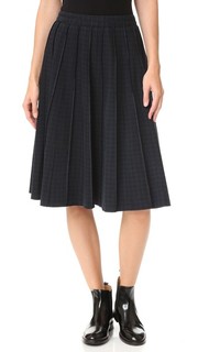 Юбка с плиссированными вставками Marc Jacobs